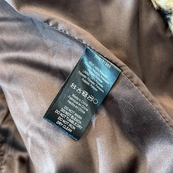 NWOT Anthropologie Current Air Leopard Jacket XS - Picture 4 of 4